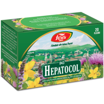 Hepatocol, D43, ceai la plic